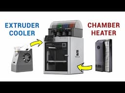 Testing a heated chamber and extruder cooler kit for Bambu Lab from Martillo Tech