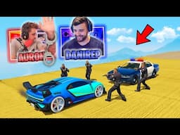 CARA A CARA ÉPICO! AURONPLAY ESTÁS DETENIDO!! - GTA 5 ONLINE