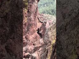 Dyno to the bee jug, heel hook and clip! #climbing #bouldering