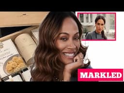 Zoe Saldana UNLEASHES RAGE After Being Markled by Meghan’s As Ever Gift Box