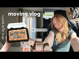 moving into our new city apartment! | moving vlog