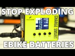 PREVENT EBIKE BATTERY FROM EXPLODING - Pidzoom Charger Enhancer CE200 Unboxing, Assembly, Review