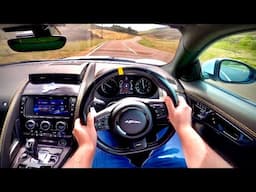 Scotland's Best Driving Roads Ep.1 | Mennock Pass POV Drive | Jaguar F-Type 400 Sport