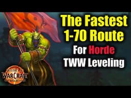 How To Level From 1-70 In Only 3 Hours As Horde!
