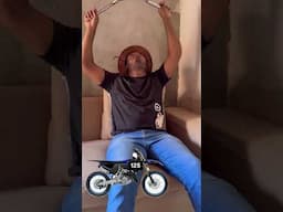 How does he sounds like a 2 stroke!? #shortvideo #youtubeshorts