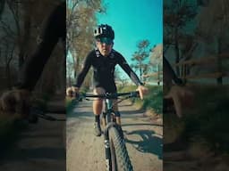 Shooting myself on the bike with the new Insta360 X5 #insta360x5