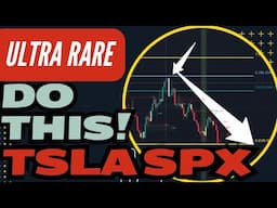 ULTRA RARE Setup TESLA Stock - How to SHORT Stock Market Crash SPX Fibonacci DO THIS!