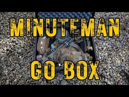 EMERGENCY KIT! The Minuteman Grab and Go Box! For When You Have to Respond Quickly.
