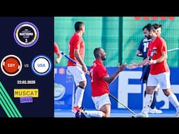 FIH Hockey Men's Nations Cup 2: Highlights: Semi-final 1: Egypt vs USA | Match 15