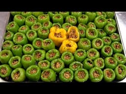 How to Make Turkish Lentil-Stuffed Peppers | Full Recipe Tutorial