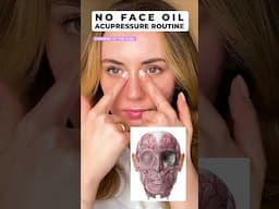 Face Acupressure Massage - No Face Oil Needed #beautyhacks