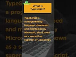 What is TypeScript? | Computer Hackers