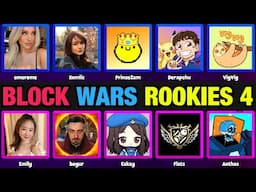 Block Wars Rookies Teams Announced! (Day 2)