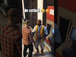 NO CUTTING SIR! #ocrp #youtubeshort #gta5rp #fivemrp