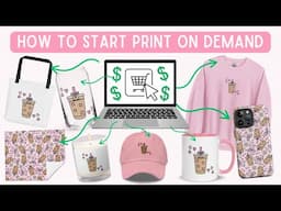 How to Start Print on Demand for Business With Printful | How to Start Print on Demand From Home