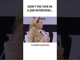 DON'T Self-Snitch In Job Interviews Like Blake Lively