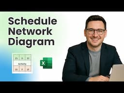 How To Create A Schedule Network Diagram In Excel