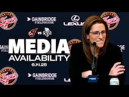 Postgame Media Availability vs. New York Liberty | June 14, 2025