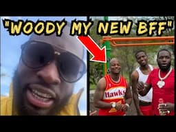 Ralo GOES OFF on RAPPERS & DEFENDS hangin w/ YSL WOODY "Yal Street Guys AINT TOUCHED Woody YET??"😱