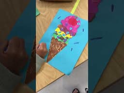 1st grade ice cream cone