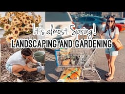OUTDOOR SPRING DECOR AND LANDSCAPING IDEAS / MINI GARDEN