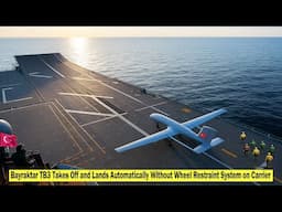 How Turkiye Shocked the World with Foldable Winged Combat Drones | Landing on Aircraft Carriers