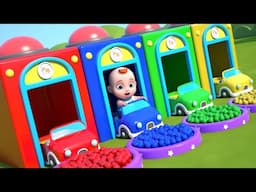 Car Garage Adventure | Learn Colors with Cars | Leo Nursery Rhymes & Kids Songs