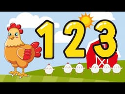 🎶 Counting 1 to 50 Song for Kids | Fun & Easy Numbers Song! 🎵
