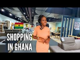 FURNITURE AND HOME DECOR SHOPPING WITH ME IN GHANA | HOUSE FURNISHING COSTS | LIVING IN GHANA