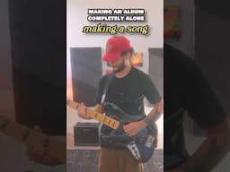 Making an Album Completely Alone…Studio Session