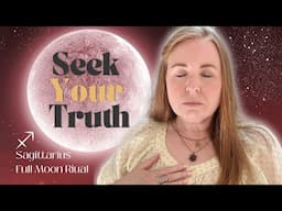 Sagittarius Full Moon Ritual 🌕 Burn the Lie, Find YOUR Truth