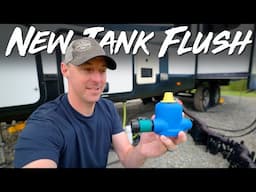 New RV Black Tank Flushing Gear! Flush-Safe Review!
