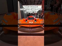 Genesis’ new GMR-001 Hypercar endurance prototype is here #Genesis #WEC #LMDh