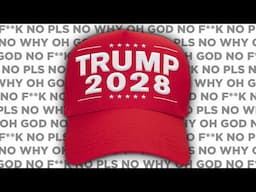 He Is Selling "TRUMP 2028" Merch Now