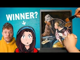 I remade a 400yr old painting to WIN an ART BATTLE (w/ Ten Hundred)
