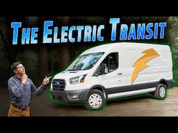 2025 Ford E-Transit Review | Ford's Short-Range Cargo Hauler Almost Makes Sense...