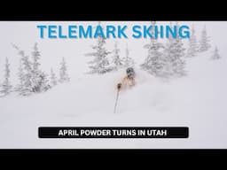 Telemark Skiing Powder April 4, 2025