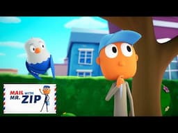 Recycling Race | Mail With Mr. Zip Songs | Moonbug Kids Learning Song Loops