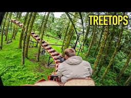 TREETOPS - POV - Wooded Zierer Tivoli Coaster - Oakwood (Defunct)
