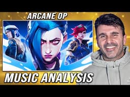 MUSIC DIRECTOR REACTS | Arcane OP [FULL] Imagine Dragons "Enemy" Ft. JID