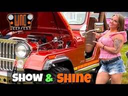 WNC JeepFest 2025 | Show & Shine Highlights + Judging Best Overland Jeep!