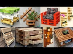 Re-purposed pallet wood furniture ideas and décor pieces ideas for high profit