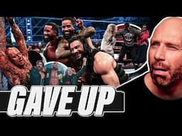 10 Times I Just Gave Up On Wrestling