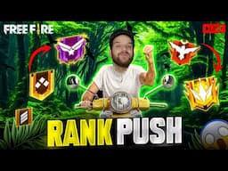 AWM KING IS BACK - SERIOUS RANK PUSH 👽#binzaid #freefirelive