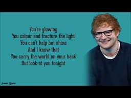 Ed Sheeran - Sapphire (Lyrics) "cham cham chamke sitare wargi"