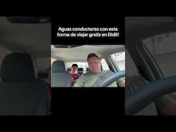 Si la tarjeta no tiene saldo el usuario viaja gratis en Didi!!!
