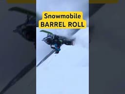 Why He Tried To Barrel Roll A Snowmobile