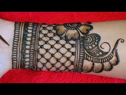 mehndi design easy and simple for front hand || latest mehndi design
