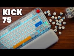 World First Seamless High-Low Switch Mechanical Keyboard - Nuphy Kick75