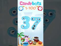 CandyBots 123 Numbers - Number 37 | CandyBots Games